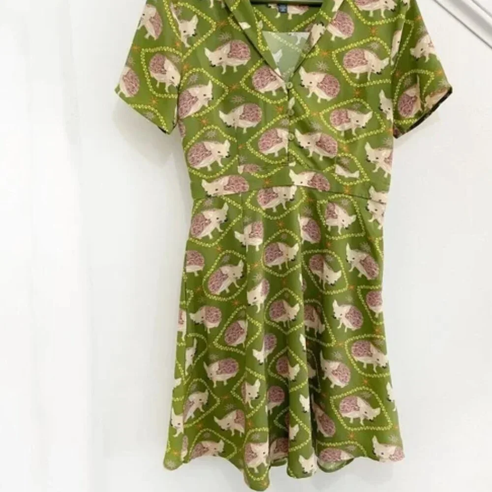Modcloth Sadie Hawkins Dress size 4X - Picture 4 of 4